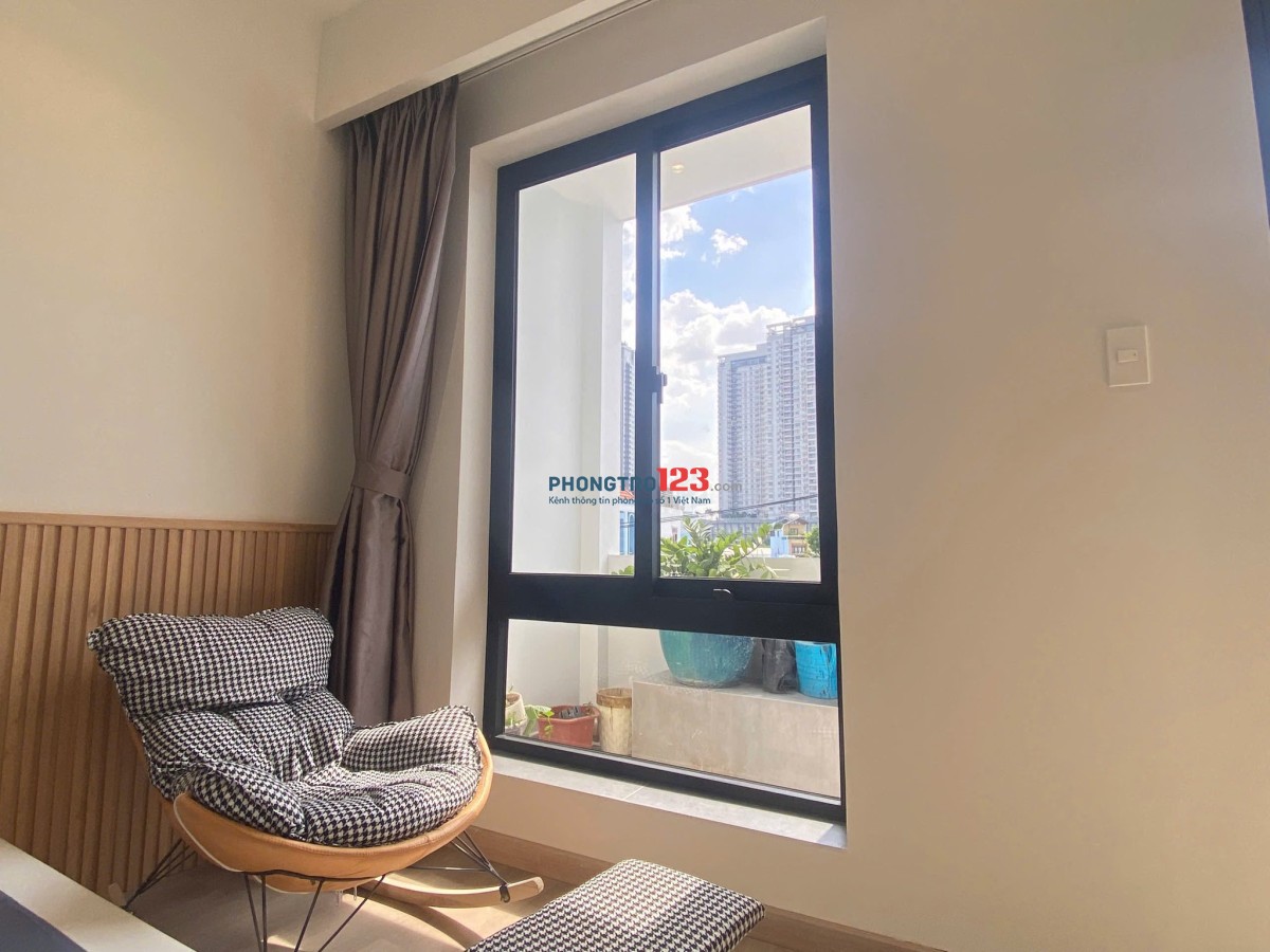 PHÒNG TRỌ BAN CÔNG LỚN FULL NỘI THẤT PHAN VĂN TRỊ BÌNH THẠNH ĐI BỘ TỚI ĐH VĂN LANG - LH: 0334998413