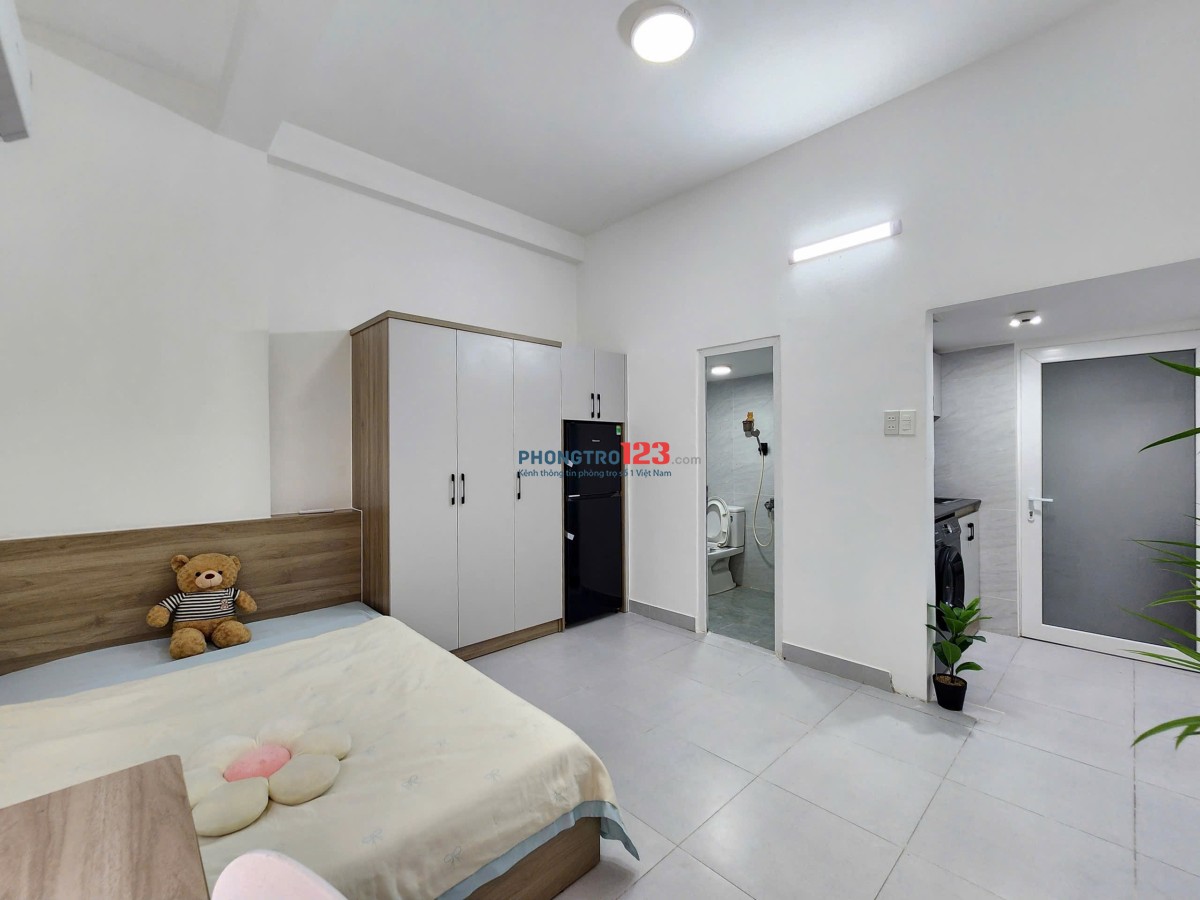Cho thuê chdv 1pn, 30m2, full nt, tại Trương Công Định, Tân Bình, HCM