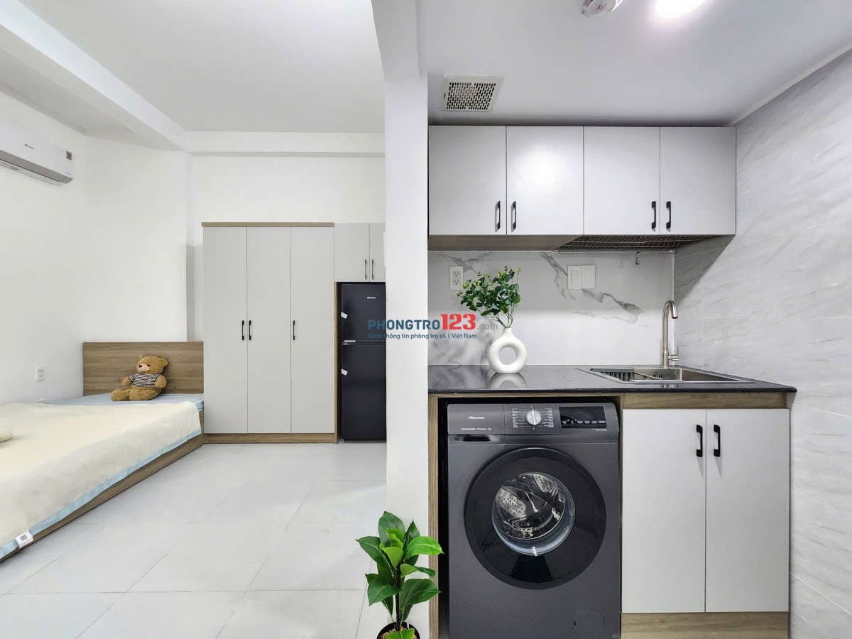 Cho thuê chdv 1pn, 30m2, full nt, tại Trương Công Định, Tân Bình, HCM