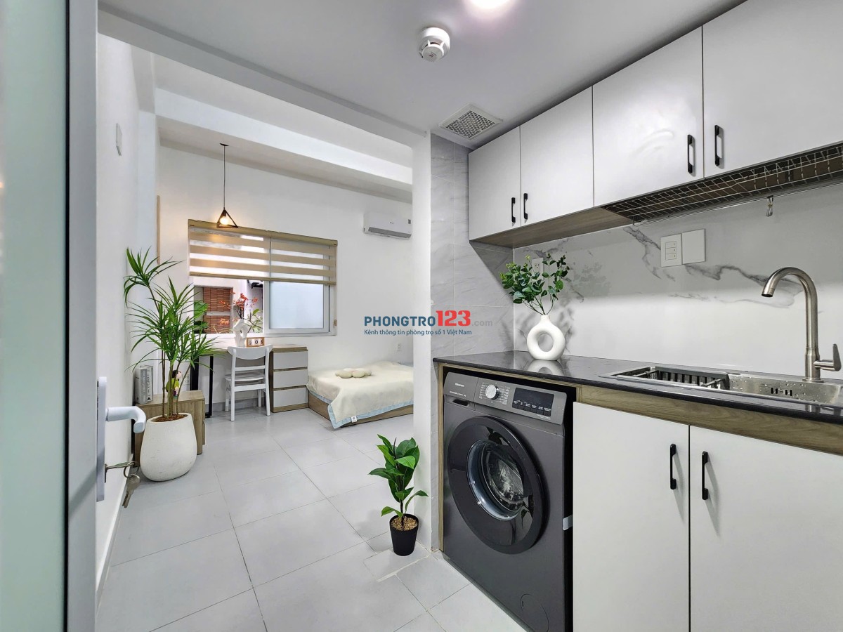 Cho thuê chdv 1pn, 30m2, full nt, tại Trương Công Định, Tân Bình, HCM