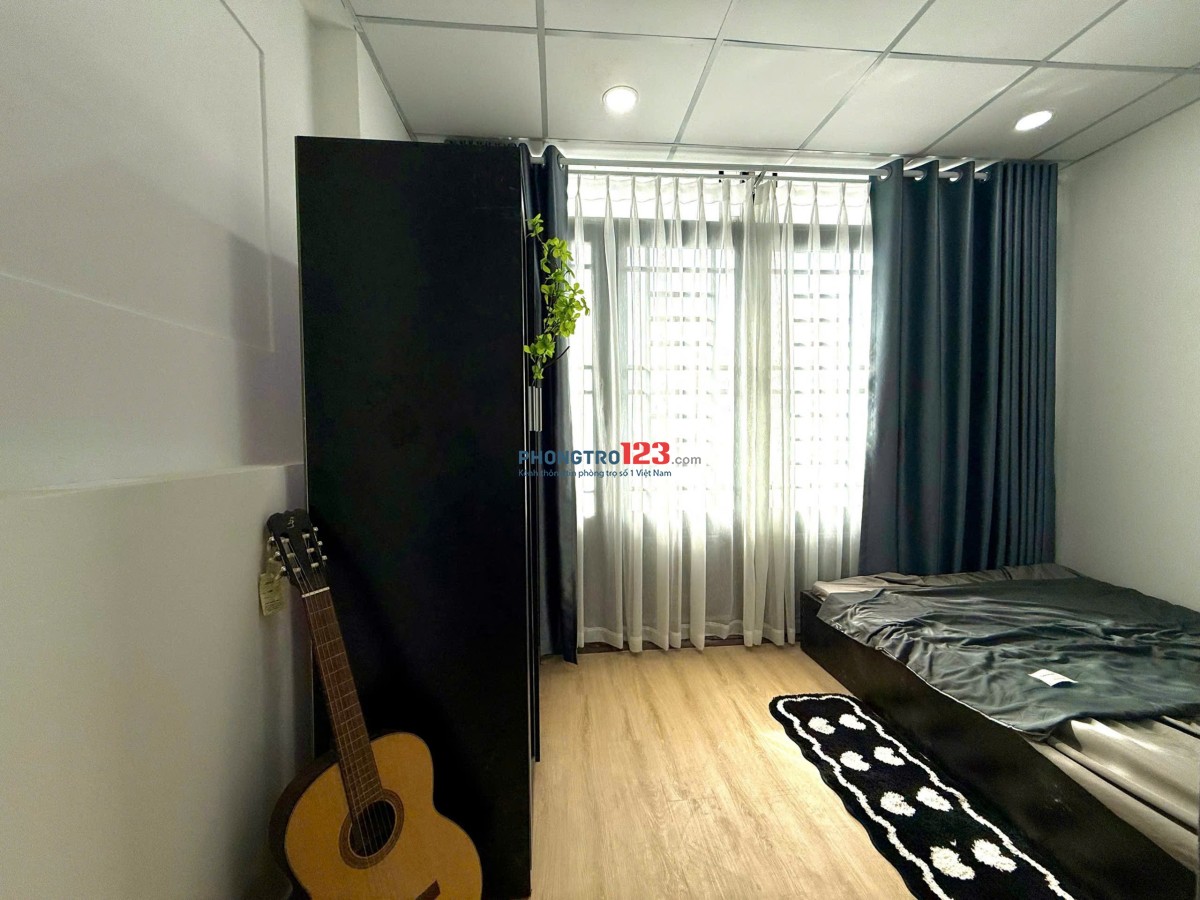 Căn Hộ 1 Phòng Ngủ – Ban Công, Tách Bếp – Full Nội Thất, Decor Sẵn Siêu Đẹp – Gần Đh Văn Hiến