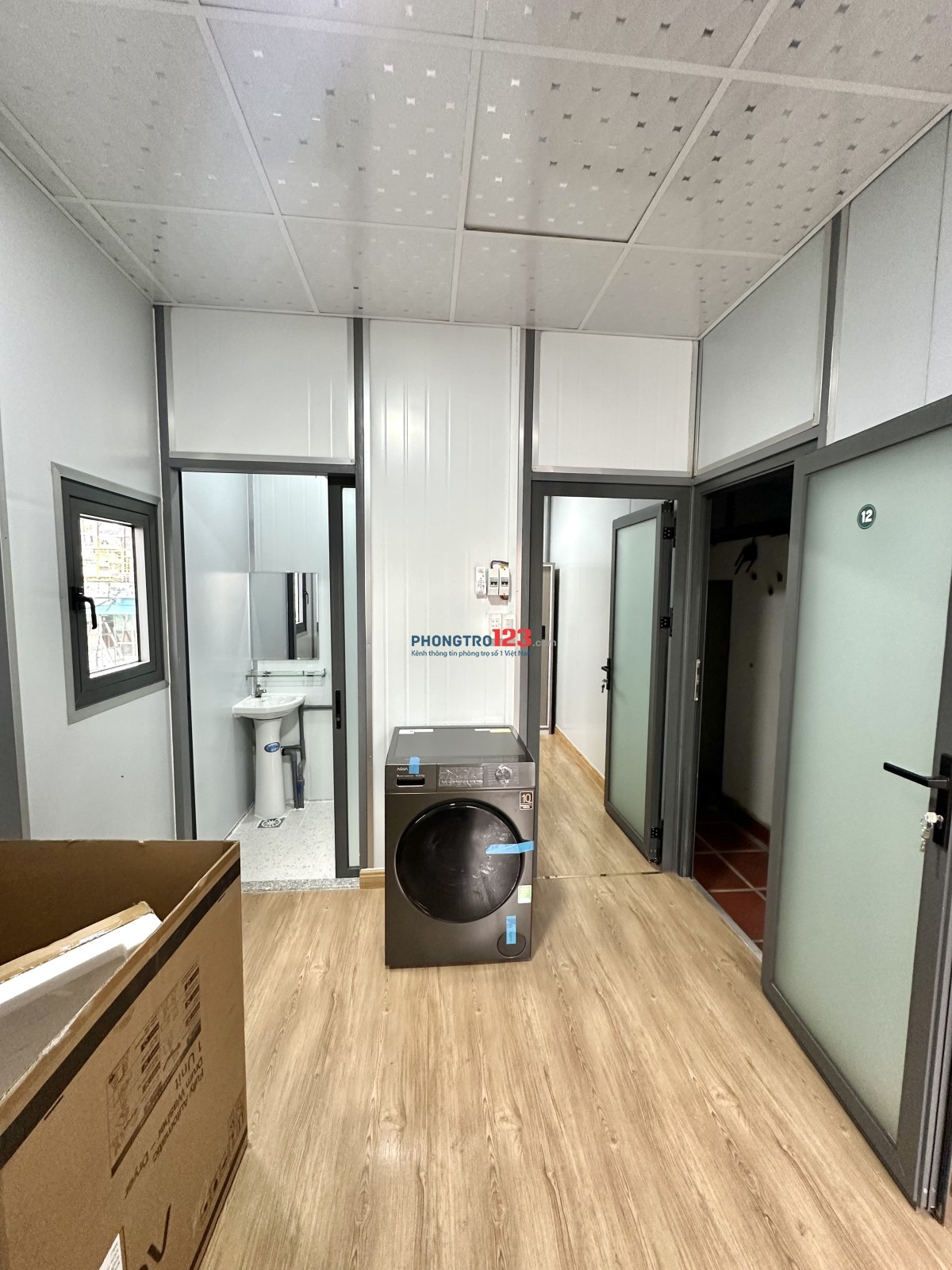 Căn hộ 1 phòng ngủ tách bếp, máy giặt riêng ngay Giga Mall