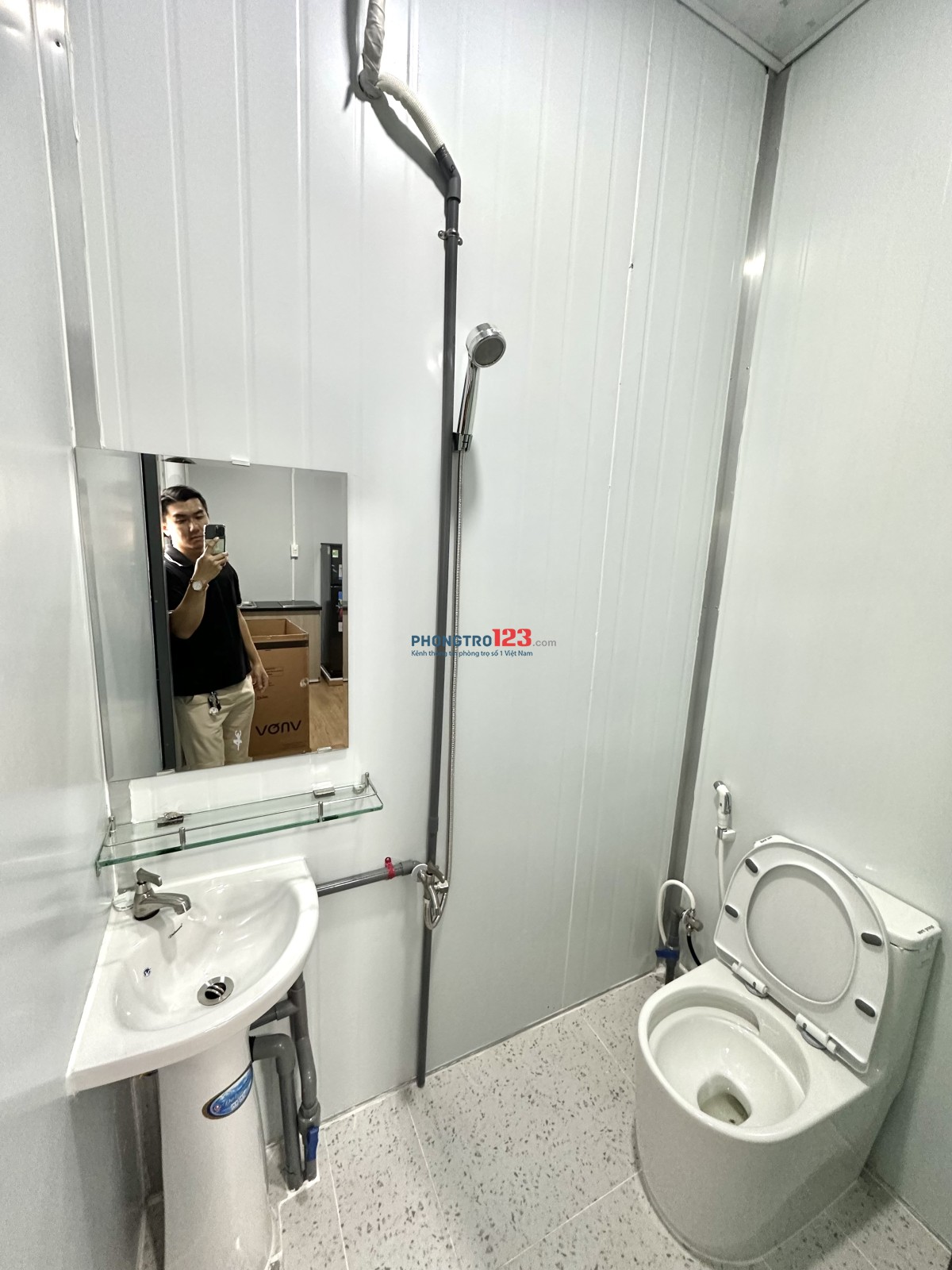 Căn hộ 1 phòng ngủ tách bếp, máy giặt riêng ngay Giga Mall