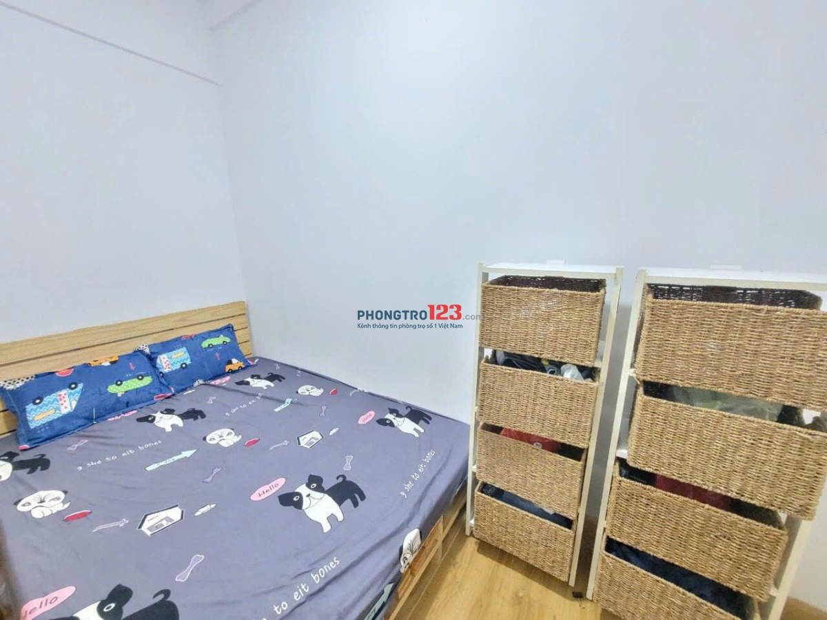 Chung cư SG Tower, Thoại Ngọc Hầu, TP: 2p ngủ, 80m2, 9tr, nội thất