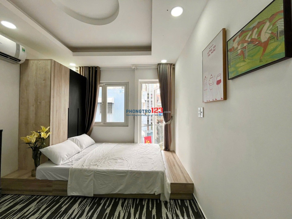 CHO THUÊ PHÒNG STUDIO BAN CÔNG LỚN – PHAN VĂN TRỊ, BÌNH THẠNH