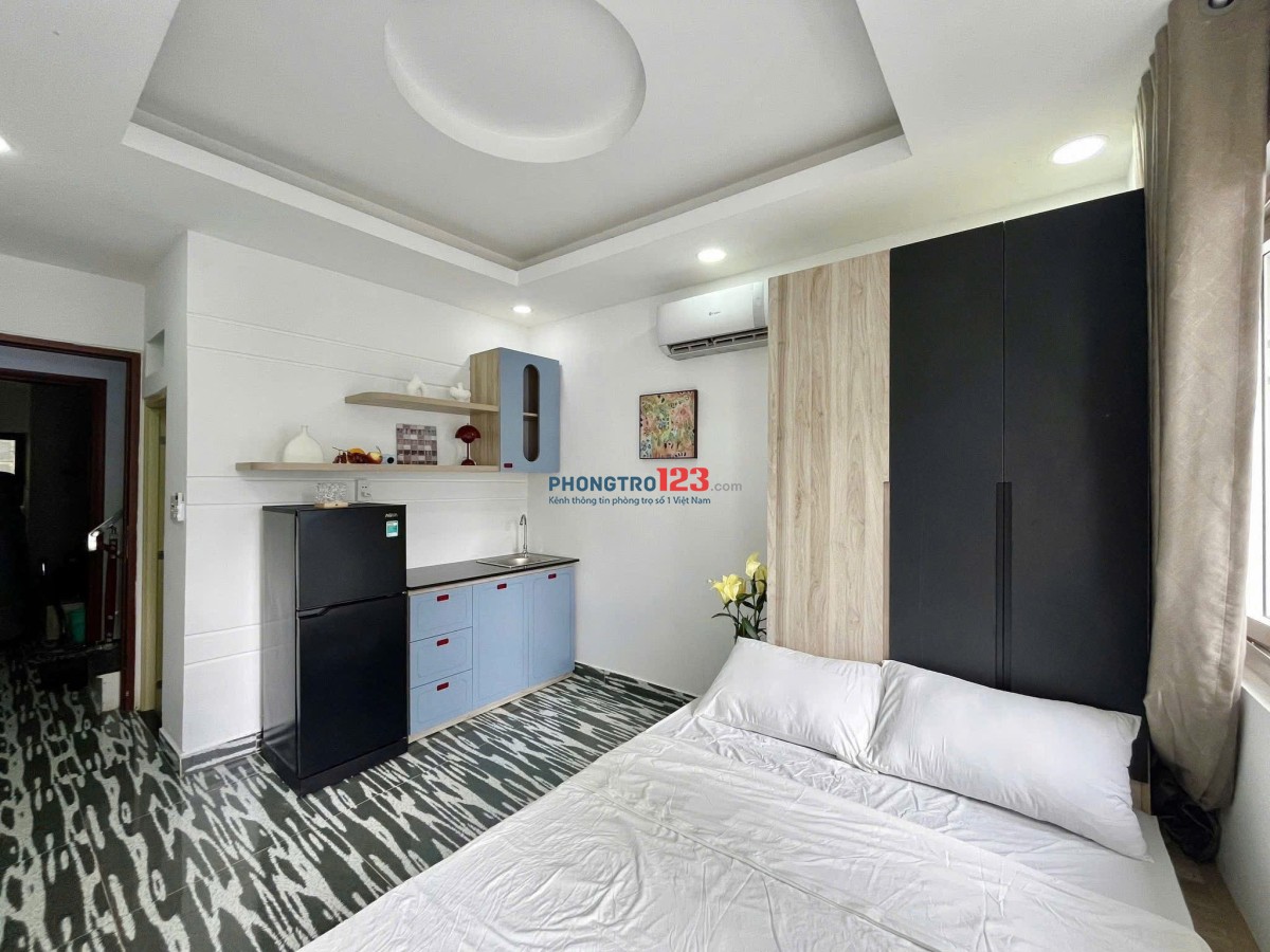 CHO THUÊ PHÒNG STUDIO BAN CÔNG LỚN – PHAN VĂN TRỊ, BÌNH THẠNH