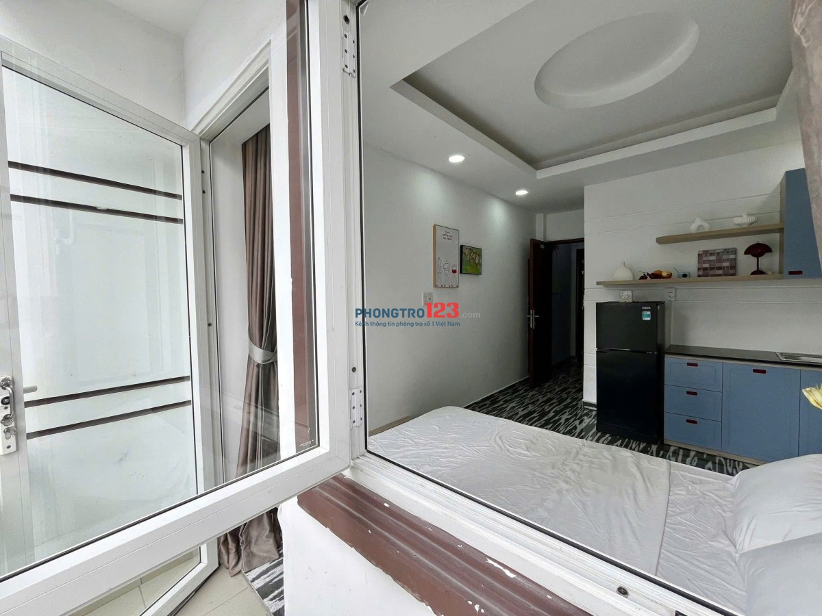 CHO THUÊ PHÒNG STUDIO BAN CÔNG LỚN – PHAN VĂN TRỊ, BÌNH THẠNH