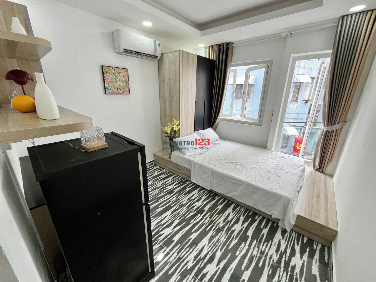 CHO THUÊ PHÒNG STUDIO BAN CÔNG LỚN – PHAN VĂN TRỊ, BÌNH THẠNH