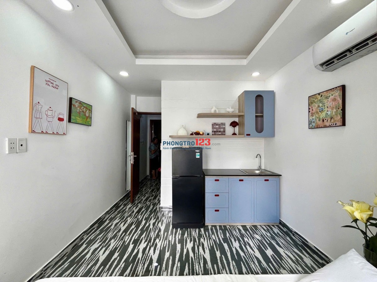 CHO THUÊ PHÒNG STUDIO BAN CÔNG LỚN – PHAN VĂN TRỊ, BÌNH THẠNH