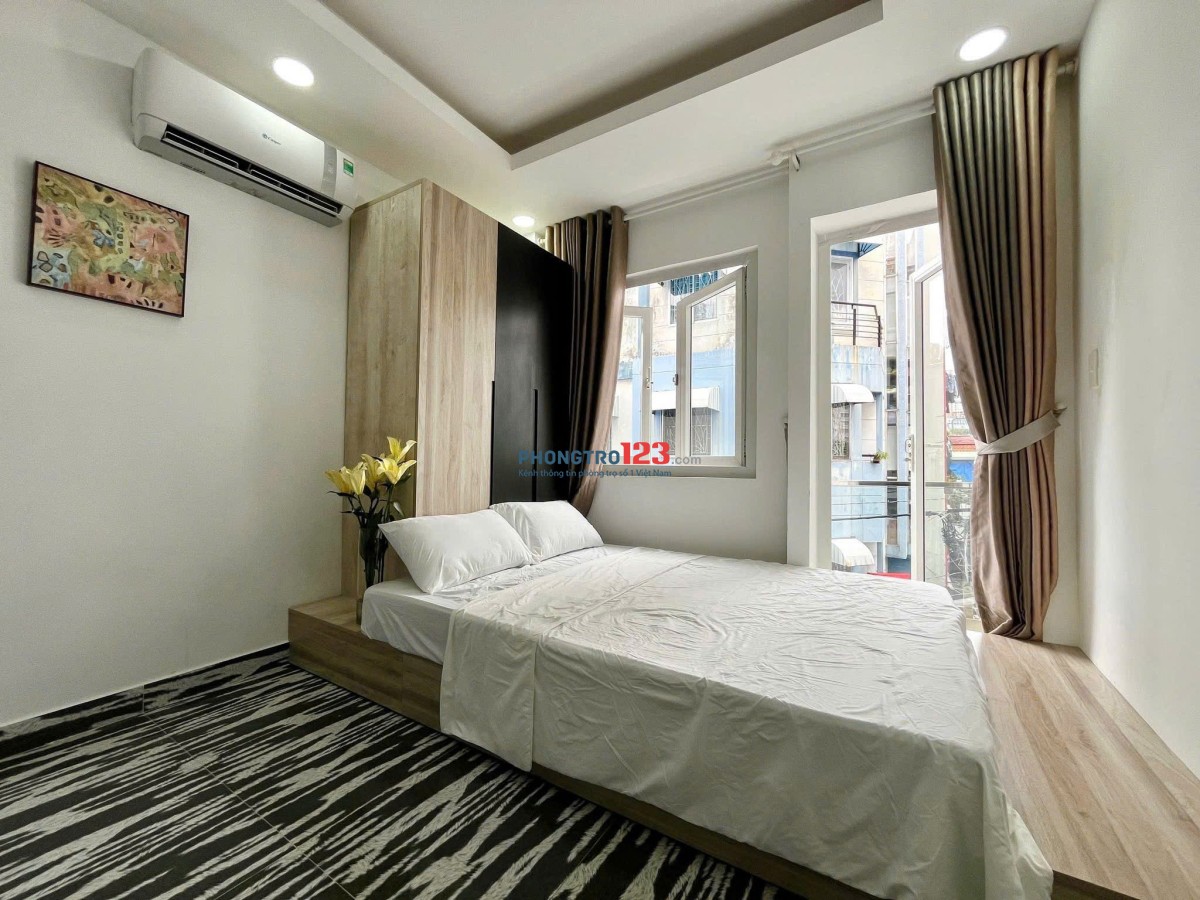 CHO THUÊ PHÒNG STUDIO BAN CÔNG LỚN – PHAN VĂN TRỊ, BÌNH THẠNH