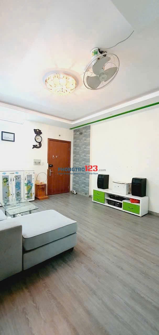 Chung cư Thái An 4, Nguyễn Văn Quá, Q12: 6tr5/tháng, NT mới, ban công, 1p ngủ