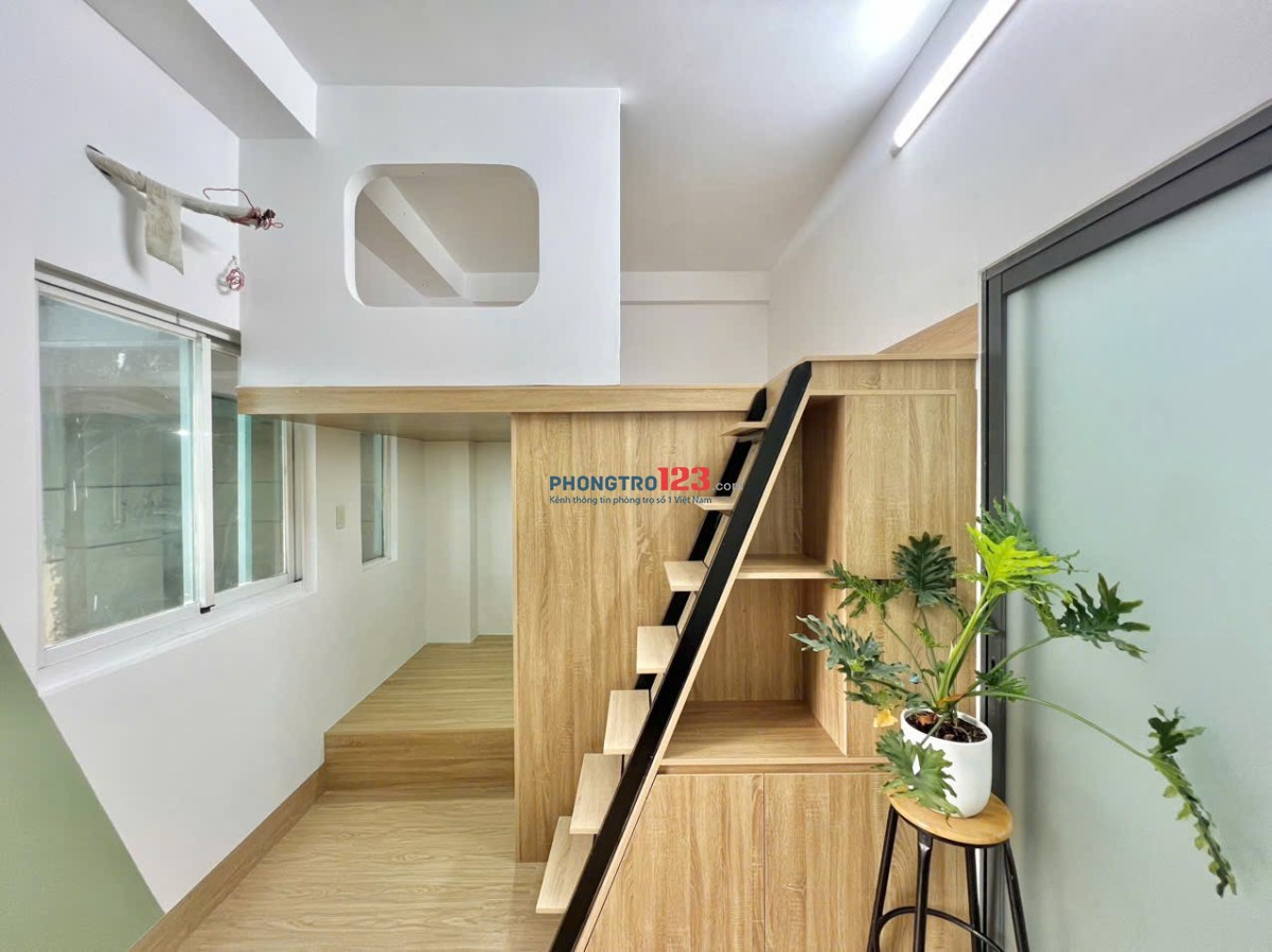 CHO THUÊ PHÒNG TRỌ DUPLEX TÂN BÌNH CÓ BAN CÔNG THOÁNG - GẦN ĐẠI HỌC VĂN HIẾN