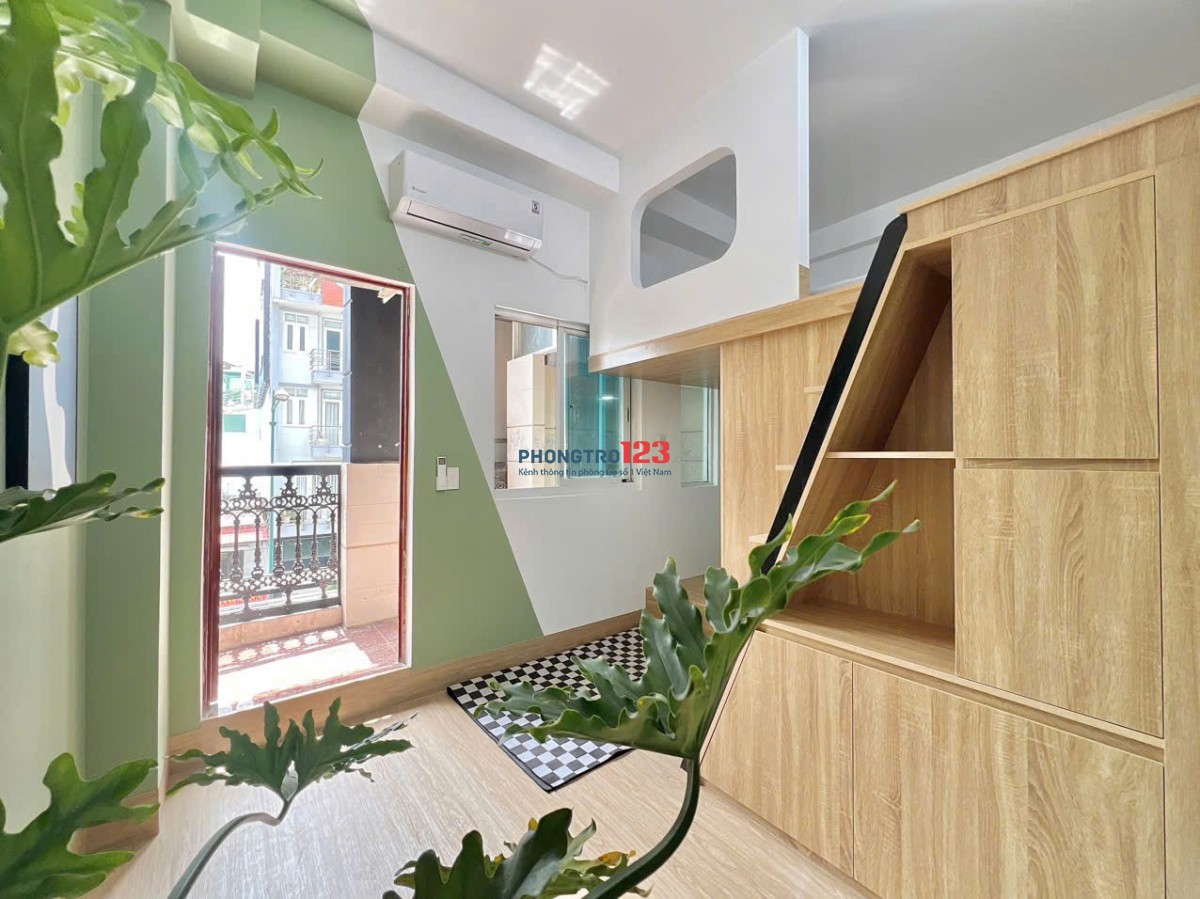 CHO THUÊ PHÒNG TRỌ DUPLEX TÂN BÌNH CÓ BAN CÔNG THOÁNG - GẦN ĐẠI HỌC VĂN HIẾN