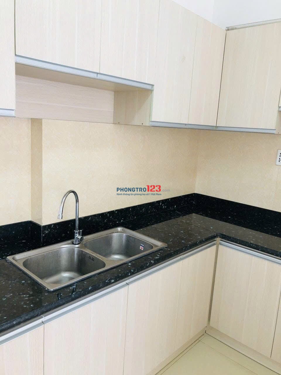 Cho thuê 6tr5/th căn 1p ngủ, nội thất, chung cư Thái An, Q12, Nhà mới