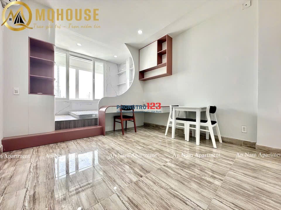 CHDV FULL NỘI THẤT MỚI 100% NẰM NGAY TRUNG TÂM BÌNH THẠNH NGÃ TƯ HÀNG XANH THUẬN TIỆN QUA Q1,2,3,…