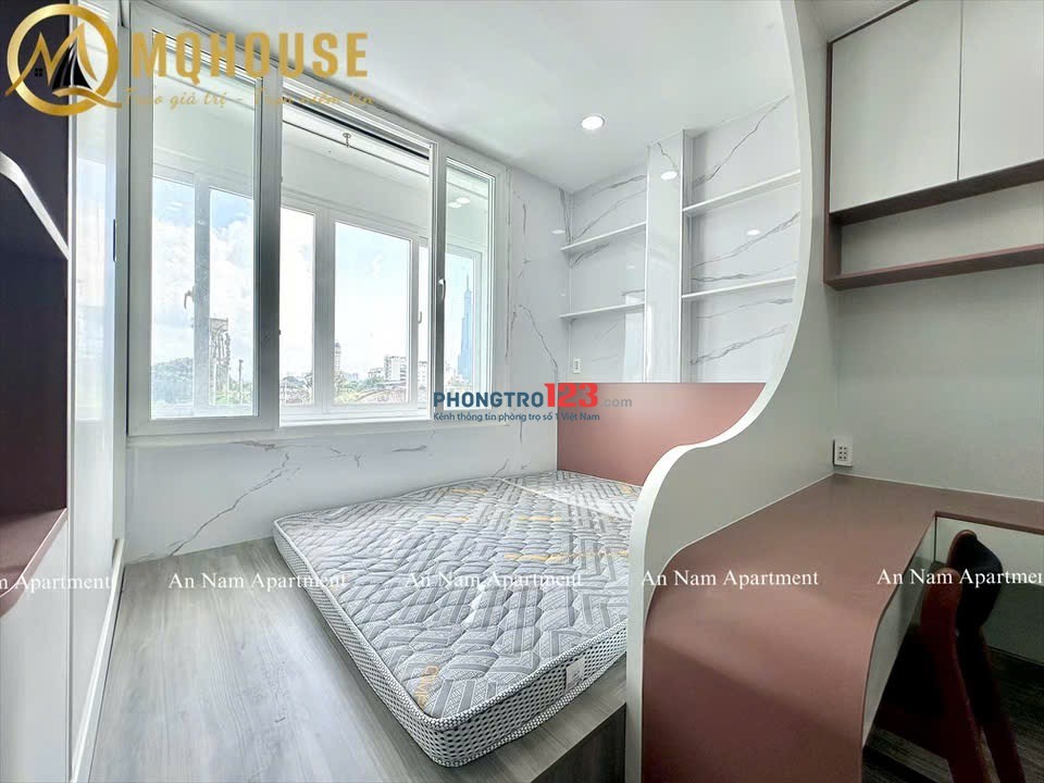 CHDV FULL NỘI THẤT MỚI 100% NẰM NGAY TRUNG TÂM BÌNH THẠNH NGÃ TƯ HÀNG XANH THUẬN TIỆN QUA Q1,2,3,…