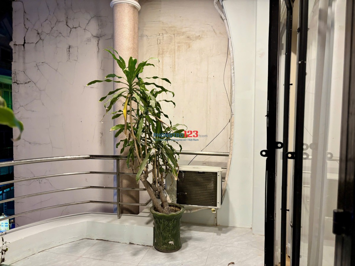 Cho thuê căn hộ studio Quận 10 Ban công rộng, gần Vạn Hạnh Mall, Đh Bách Khoa, Huflit,…