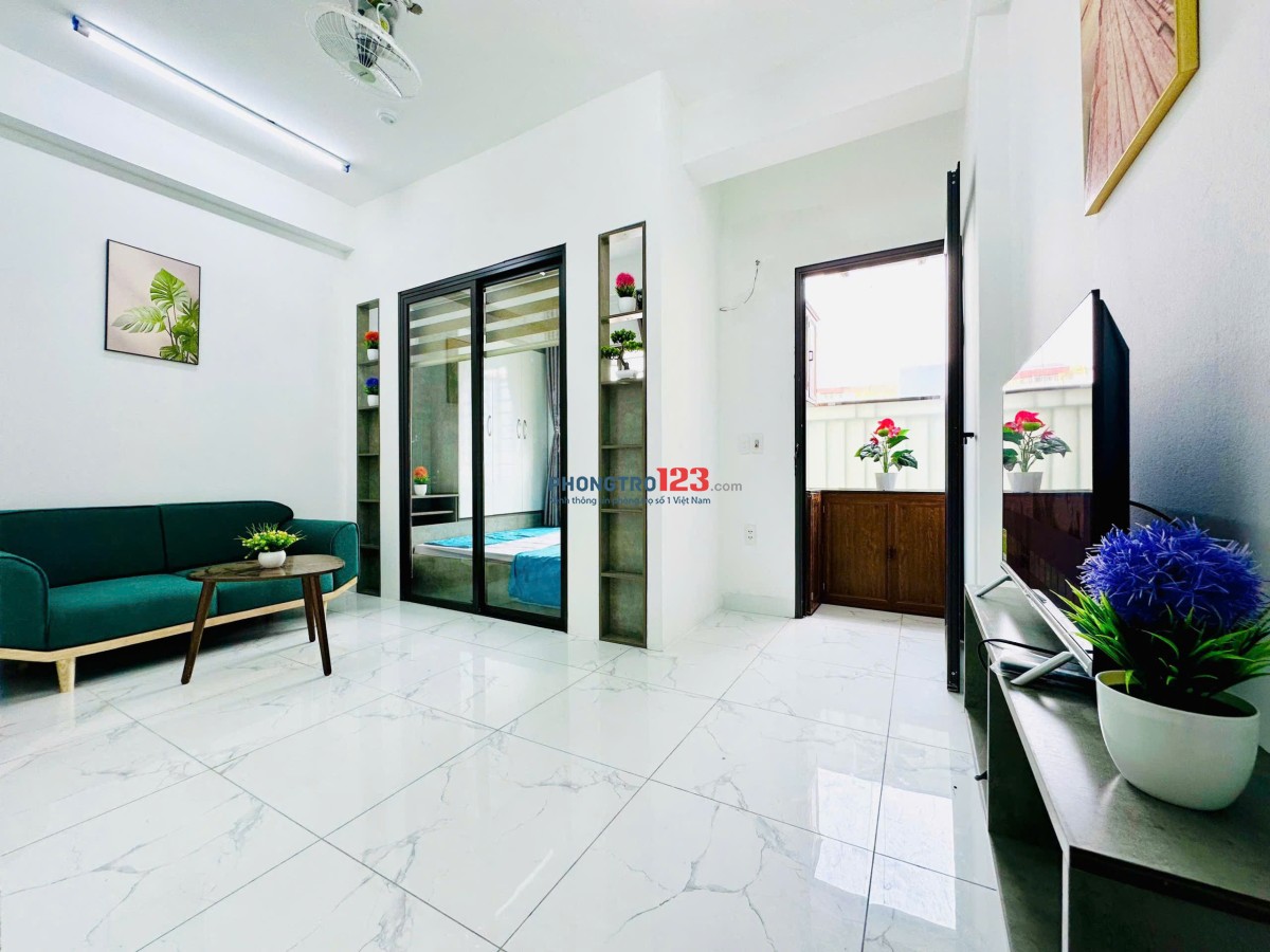 cho thuê phong trọ đầy đủ tiện nghi quận hoàng mai, ngõ rộng, full nội thất