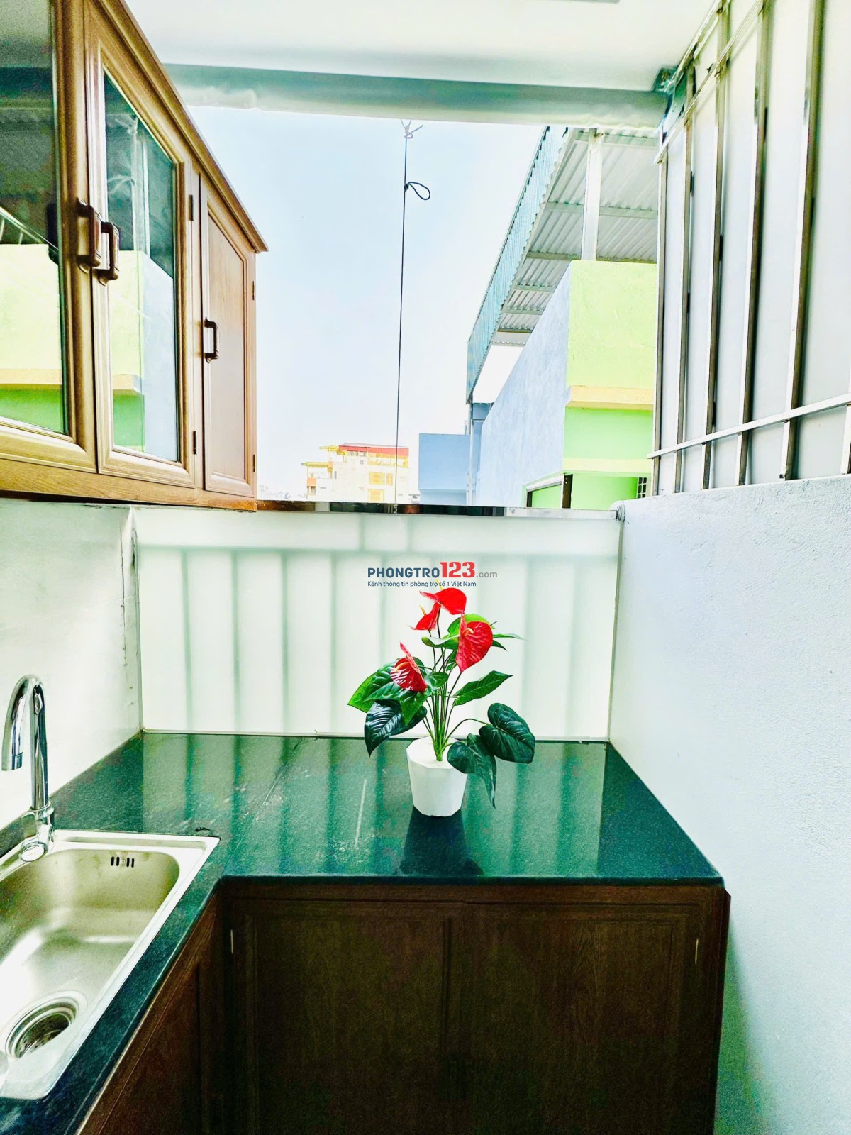 cho thuê phong trọ đầy đủ tiện nghi quận hoàng mai, ngõ rộng, full nội thất