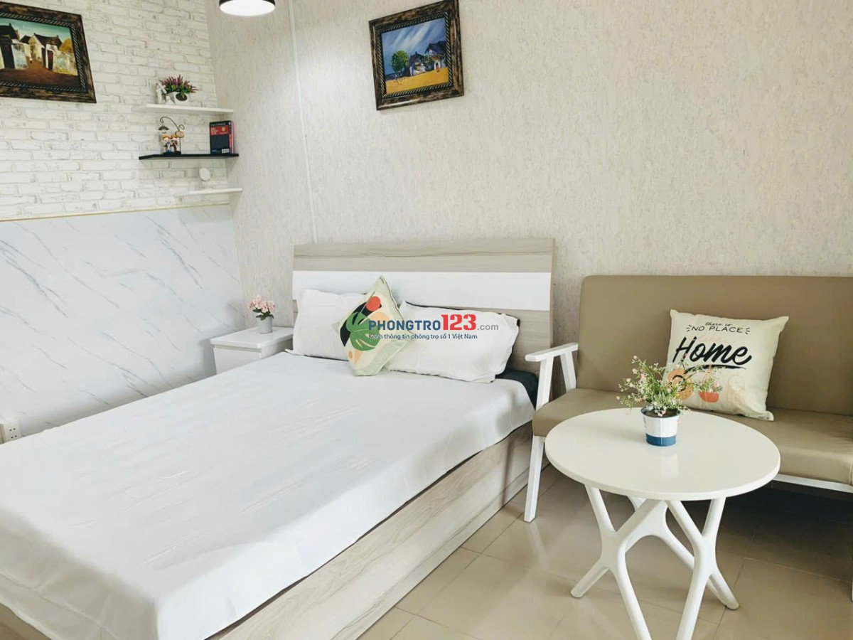 CHO THUÊ CHDV 40M2 FULL NỘI THẤT CÓ BAN CÔNG Ở ĐƯỜNG CÔ BẮC Q. PHÚ NHUẬN