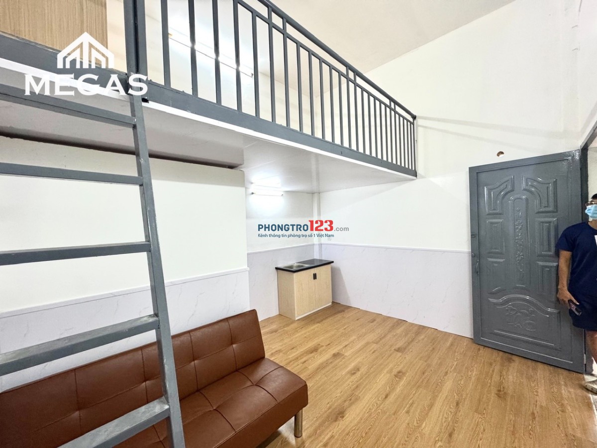 Phòng Mới Xây 100% - Full Nội Thất - Ngay Vườn Lài - Có Cửa Sổ Lớn