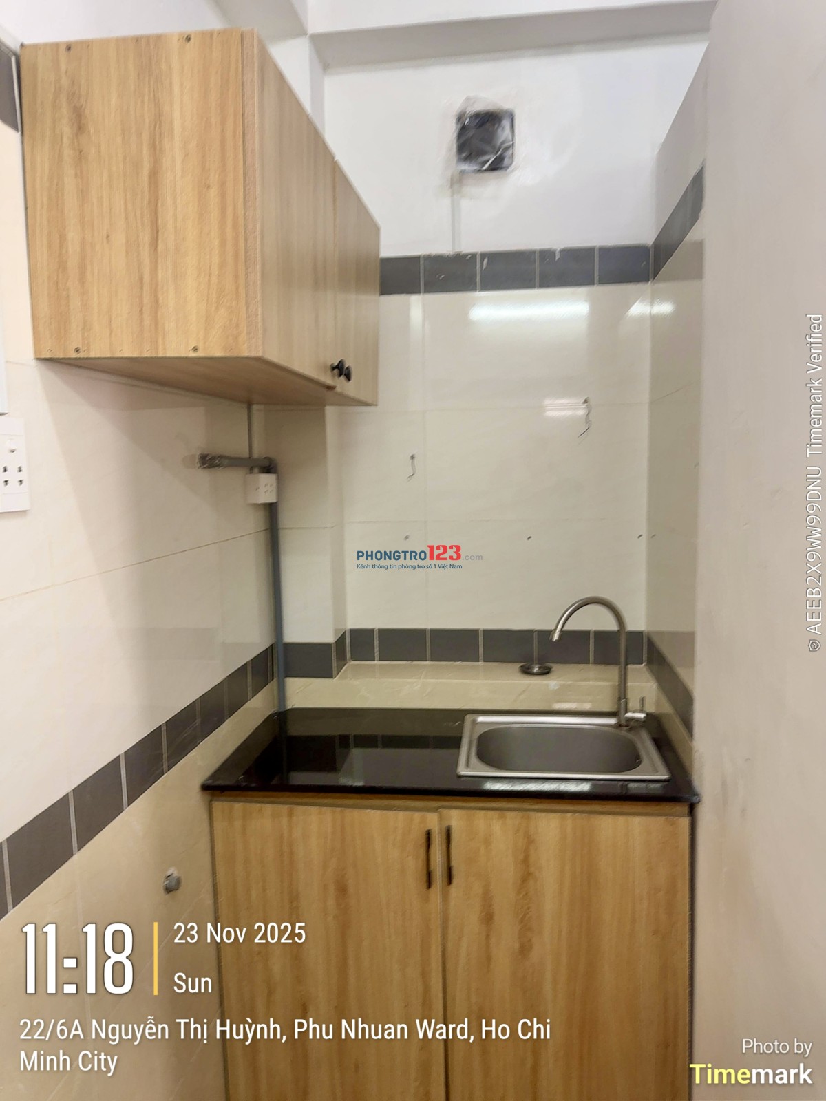 Phòng Phú Nhuận, đủ đồ - cửa sổ trời ngập ánh sáng, đẹp sạch