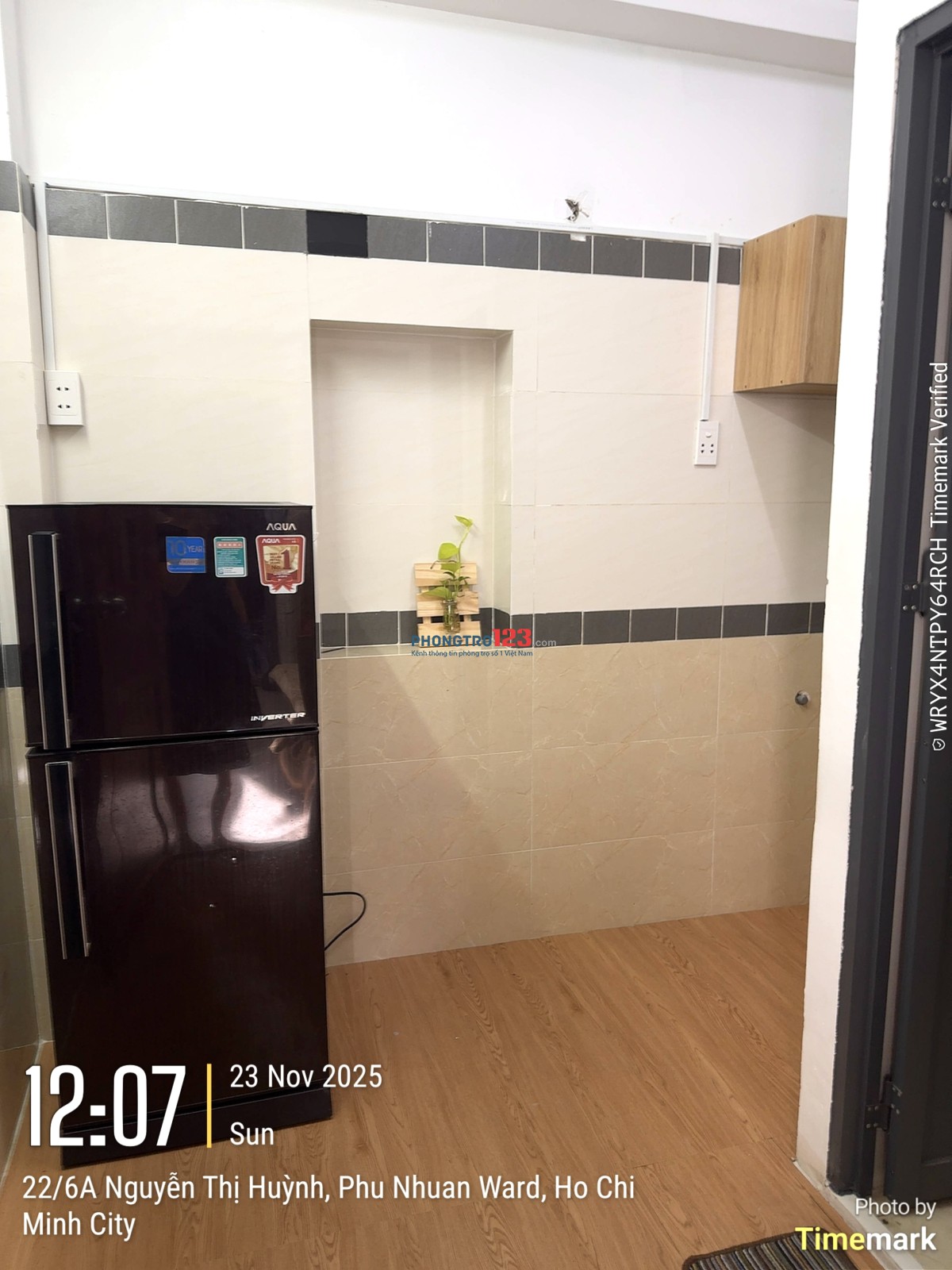 Phòng Phú Nhuận, đủ đồ - cửa sổ trời ngập ánh sáng, đẹp sạch