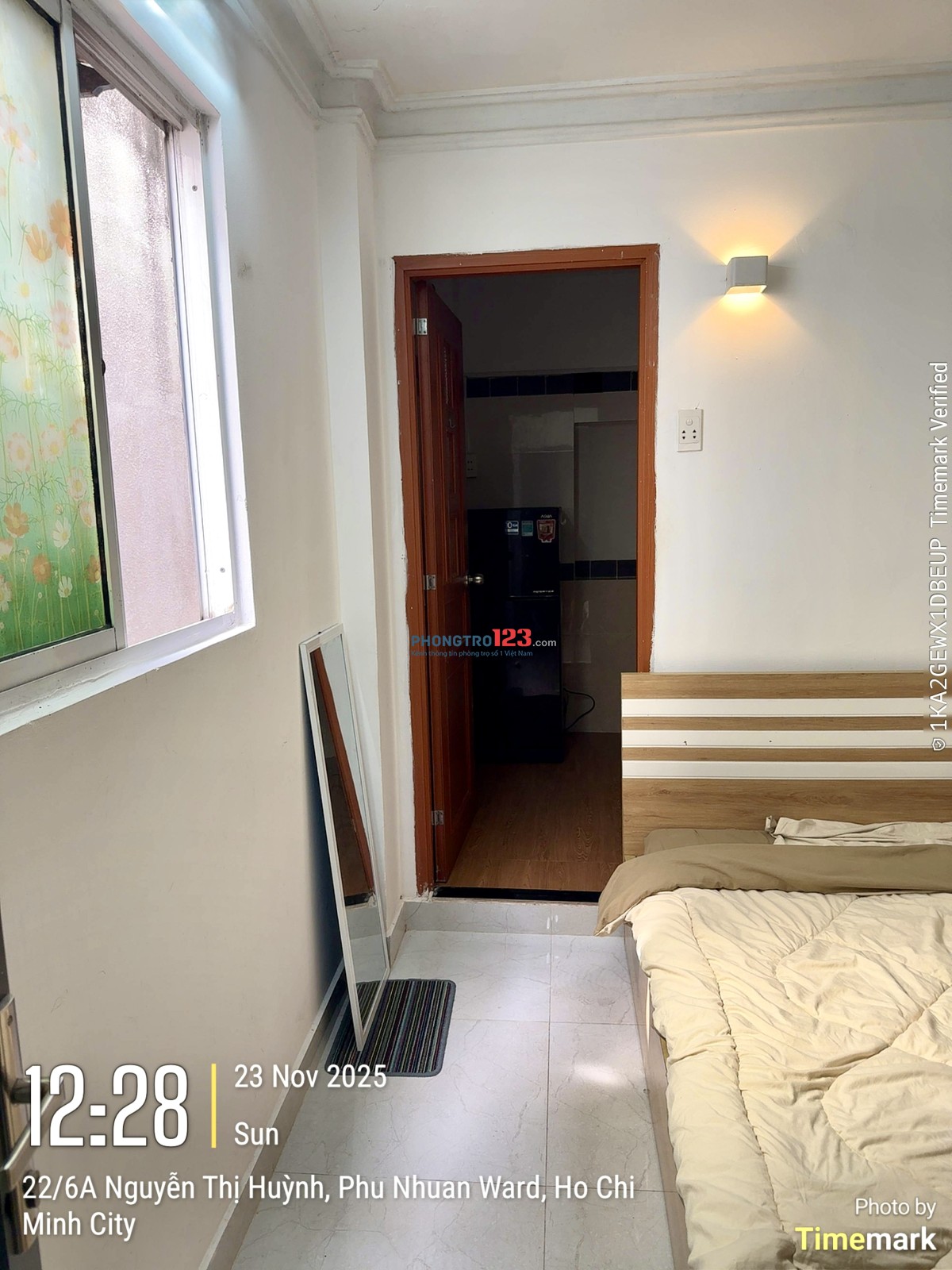 Phòng Phú Nhuận, đủ đồ - cửa sổ trời ngập ánh sáng, đẹp sạch