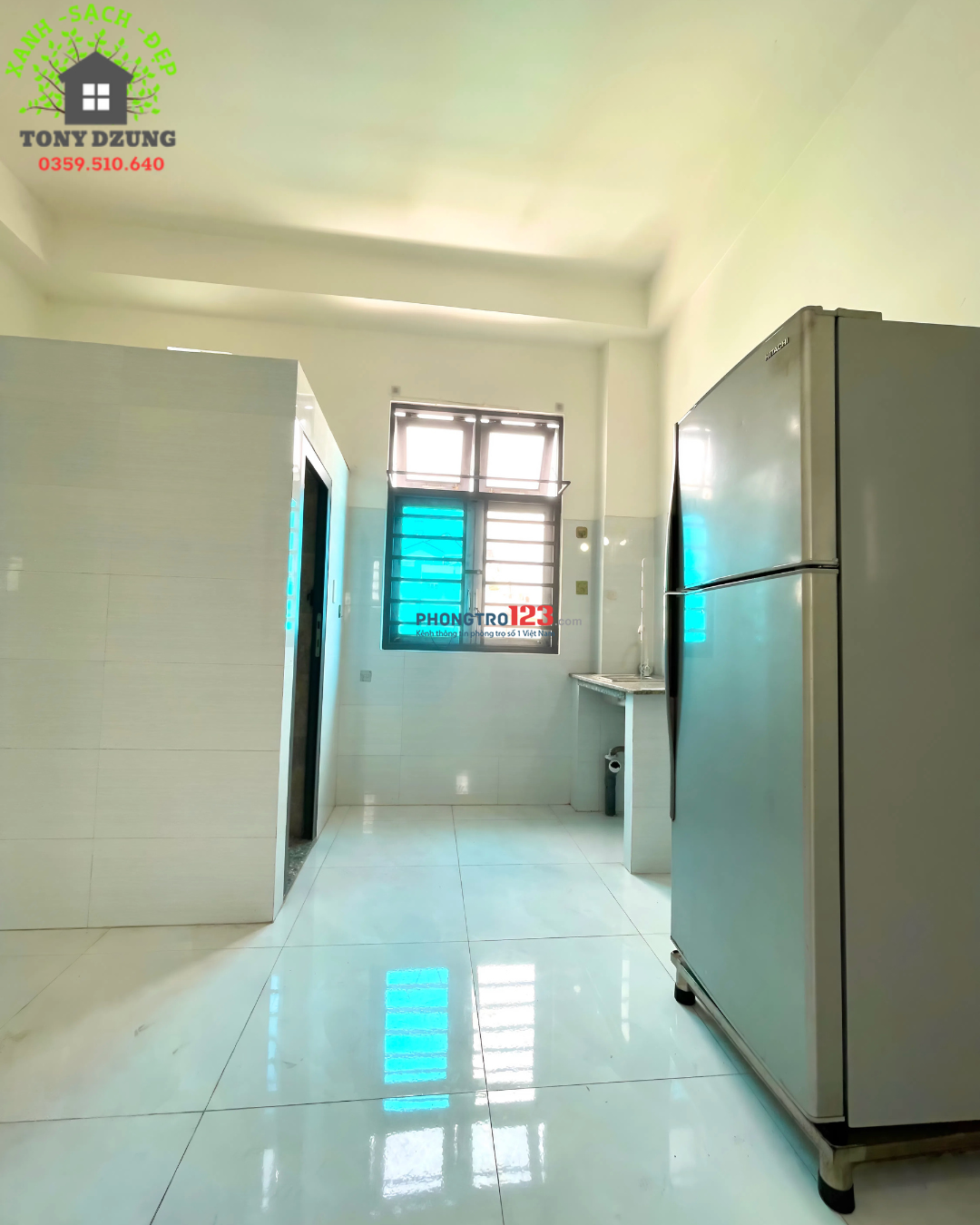 NEW PHÒNG ĐẸP, CÓ MÁY LẠNH, SẠCH SẼ, CỬA SÔ, NGAY VINCOM QUANG TRUNG - GÒ VẤP