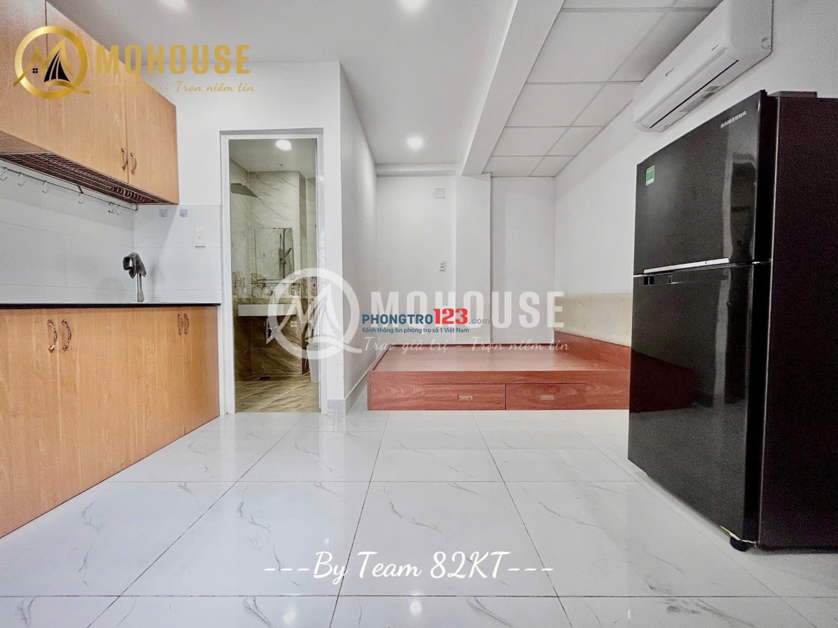 Cho Thuê Phòng Rộng 35m2 Full nội thất, cửa sổ siêu thoáng gần Ngã Tư Hàng Xanh, Văn Lang, HVCB