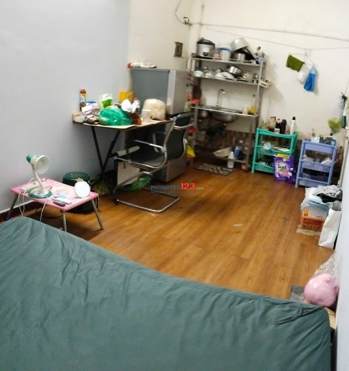 Cho thuê phòng mặt tiền 188 Đinh Bộ Lĩnh, 20m2, NT cơ bản, 3tr