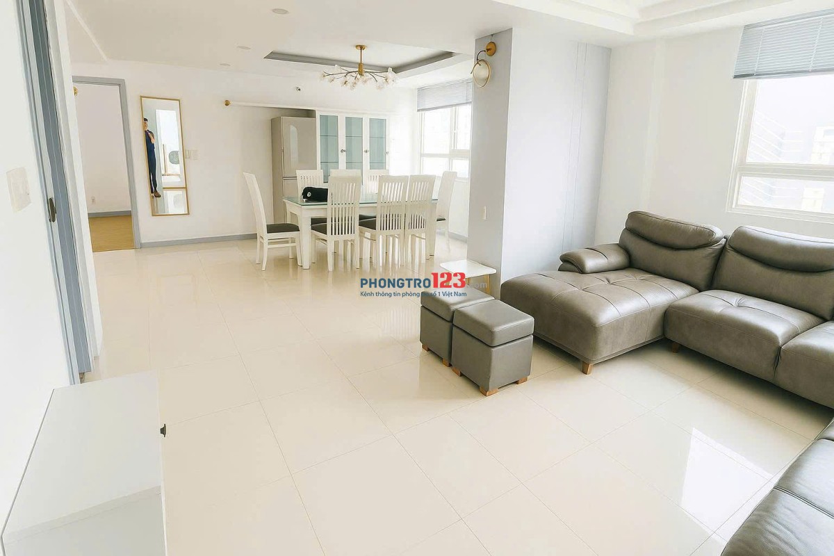 C/c Phú Thạnh,Nguyễn Sơn,Tân Phú: 117m2, 3PN, 2WC, 10tr5/th. Nhà trống.