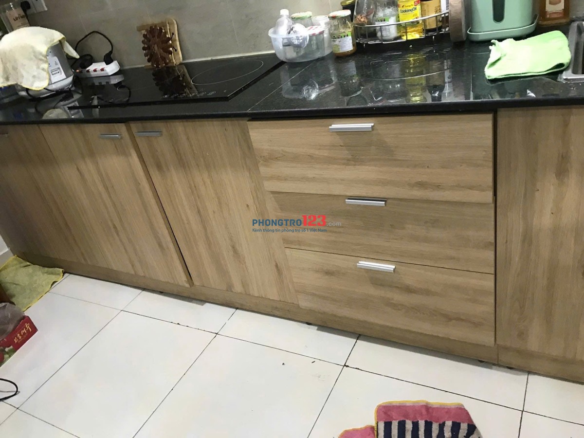 Chung cư Kim Hồng, Vườn Lài, TP: 2PN, 2WC, Nội thất, 8tr/tháng.