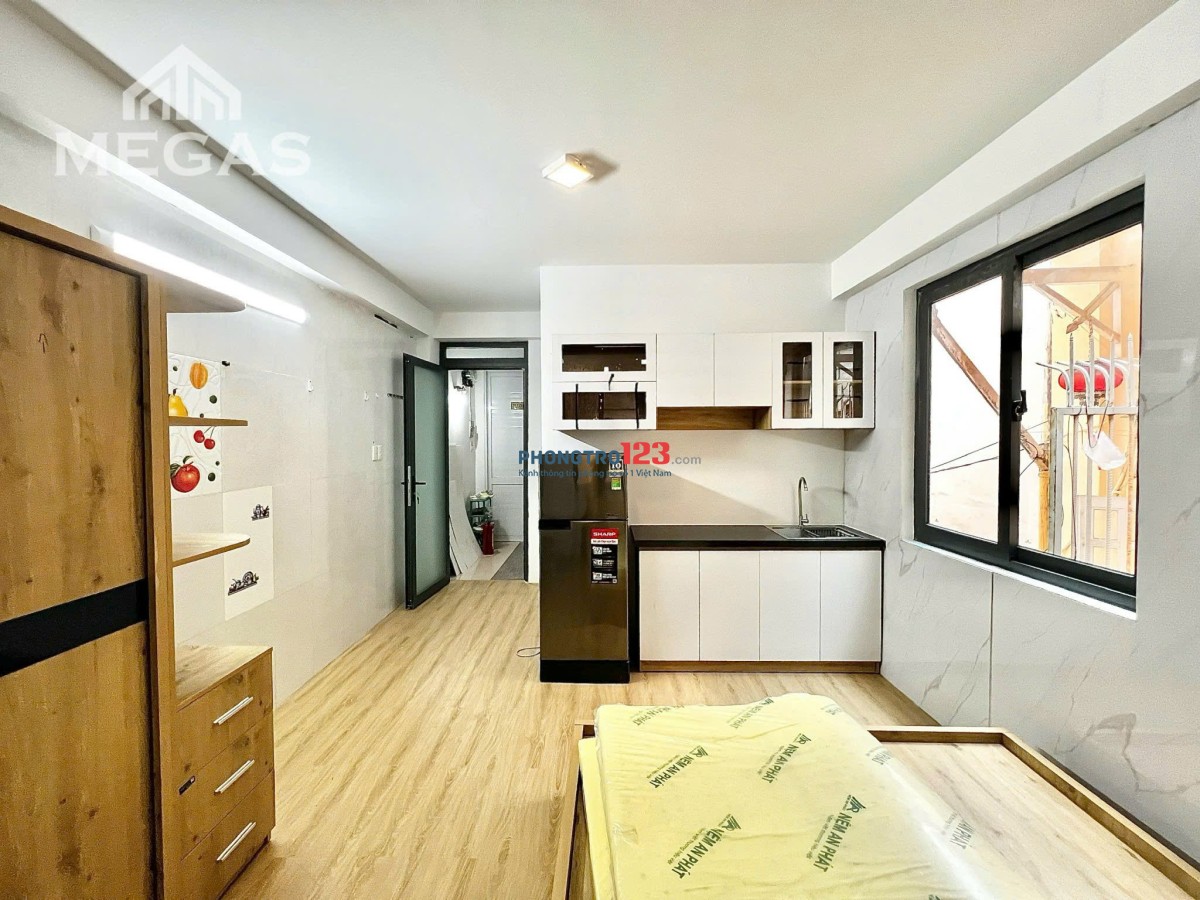 CHO THUÊ PHÒNG CỬA SỔ THOÁNG , 34m2 , ĐƯỜNG NGUYỄN VĂN THỦ Q1 - GẦN CÔNG VIÊN LÊ VĂN TÁM Q1