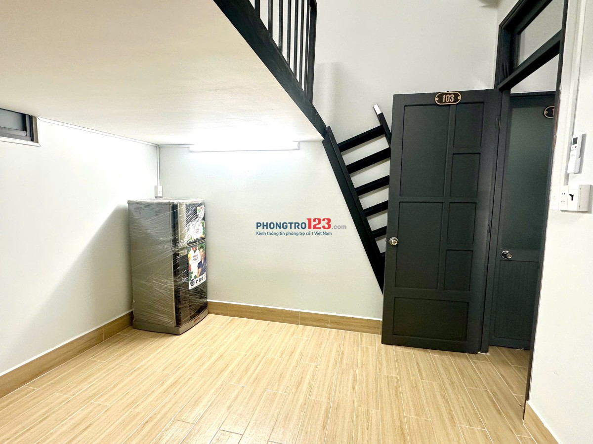Cho thuê phòng trọ, căn hộ mini duplex, gác rộng 30m2 gần lotte, cầu kênh tẻ quận 7