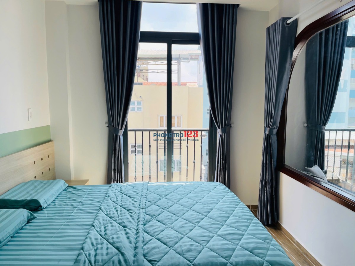 Cho Thuê Căn Hộ 1PN Full Nội Thất Máy Giặt Riêng Có Thang Máy Gần Toà Nhà Viettel Quận 10