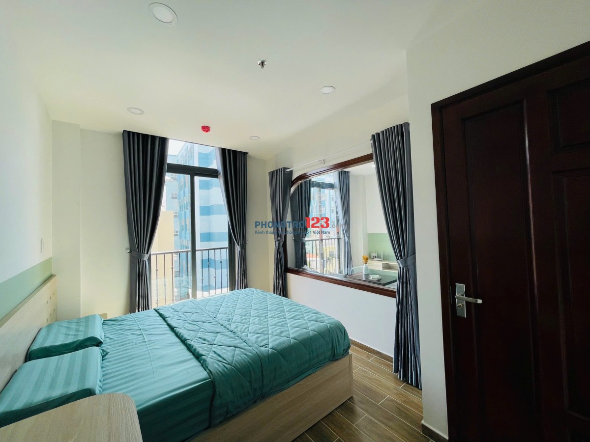 Cho Thuê Căn Hộ 1PN Full Nội Thất Máy Giặt Riêng Có Thang Máy Gần Toà Nhà Viettel Quận 10