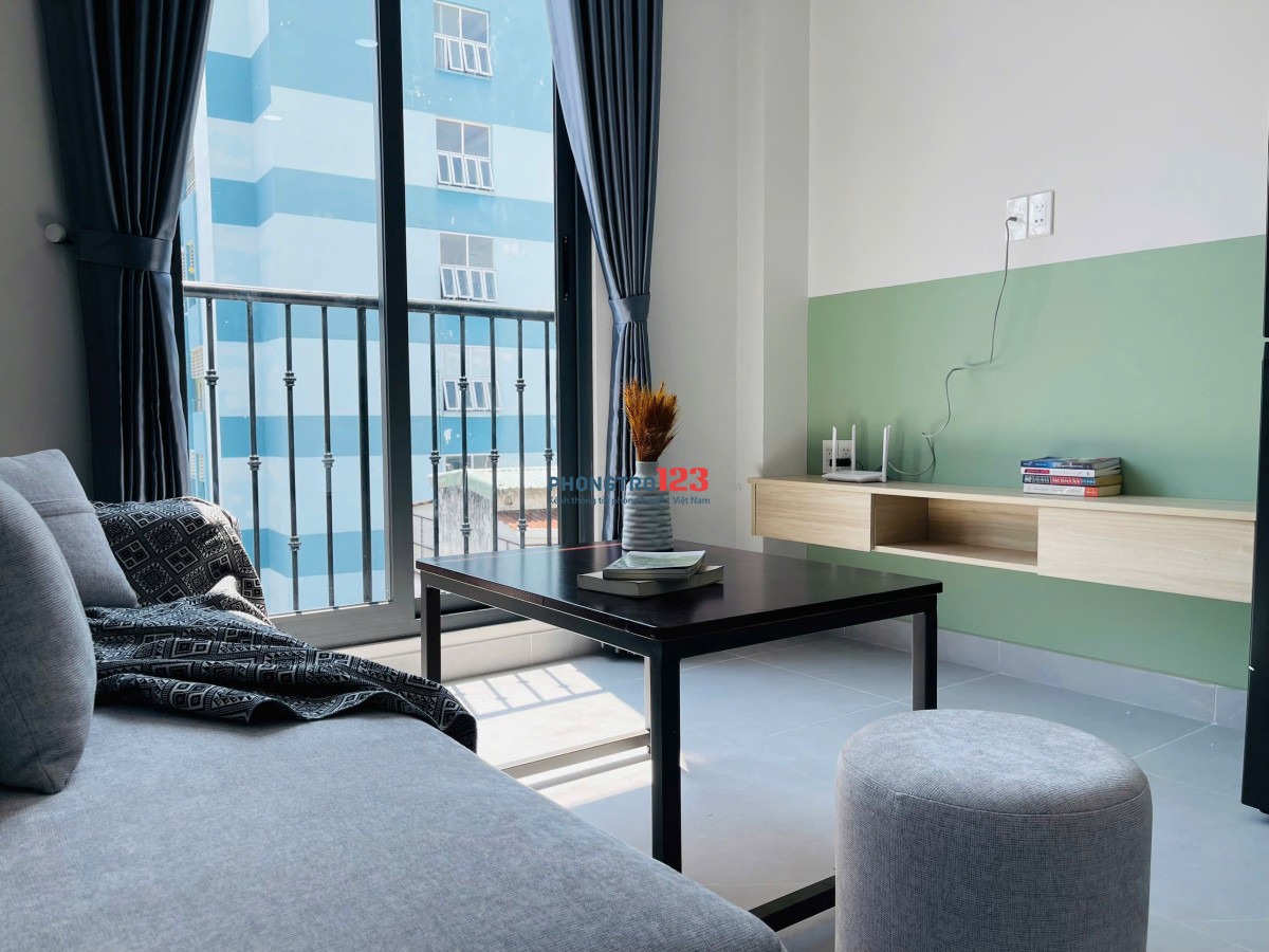 Cho Thuê Căn Hộ 1PN Full Nội Thất Máy Giặt Riêng Có Thang Máy Gần Toà Nhà Viettel Quận 10