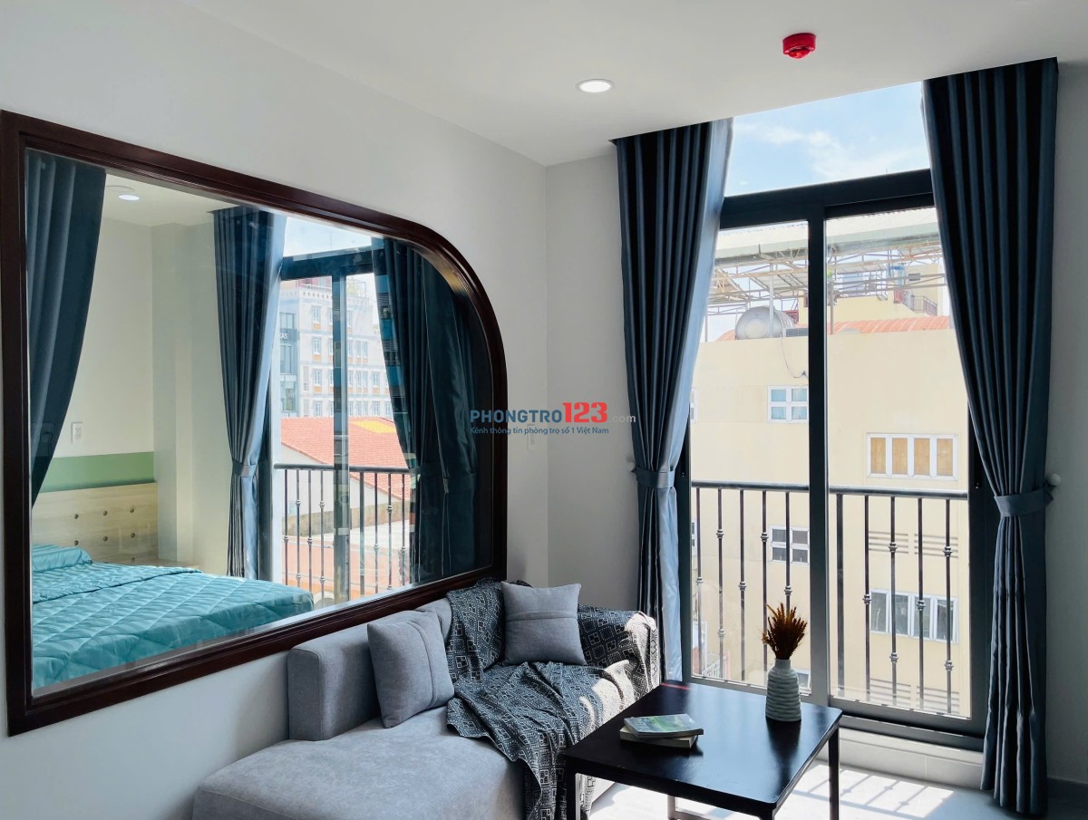 Cho Thuê Căn Hộ 1PN Full Nội Thất Máy Giặt Riêng Có Thang Máy Gần Toà Nhà Viettel Quận 10