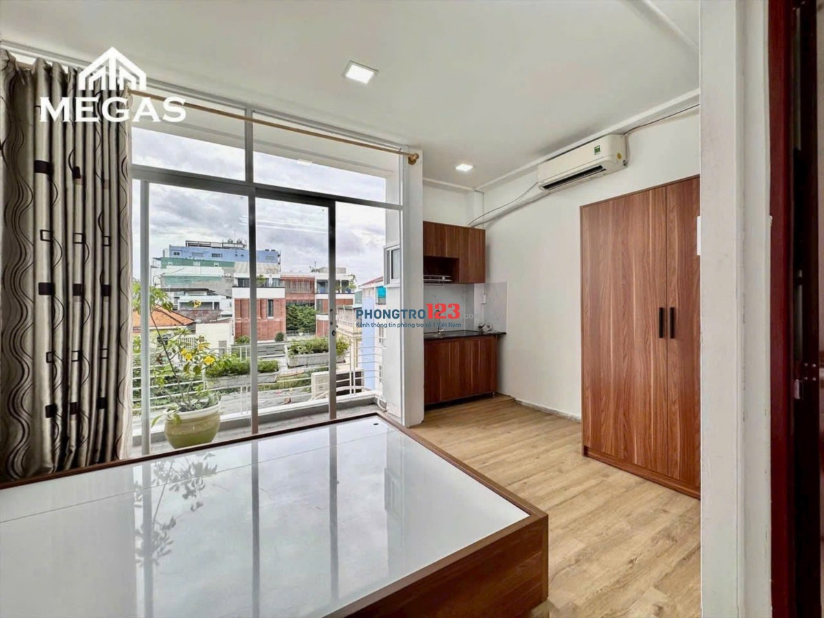 Cho thuê phòng trọ ban công rộng full nội thất Q10, gần Đh Huflit, Đh Hoa Sen, Văn Hiến, Kinh Tế,..