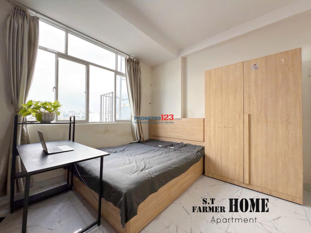 Căn hộ studio full nội thất mới gần sân bay tân sơn nhất, lăng cha cả quận tân bình