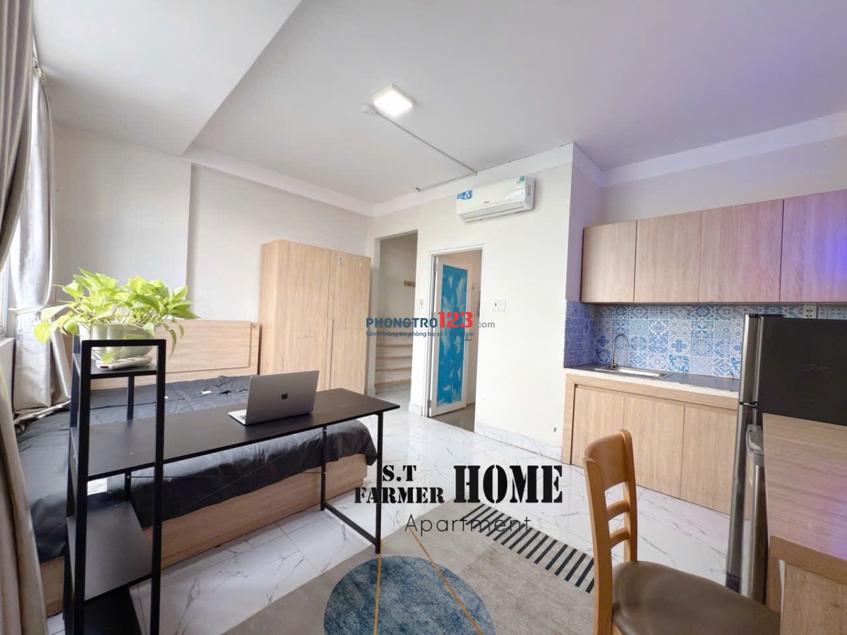 Căn hộ studio full nội thất mới gần sân bay tân sơn nhất, lăng cha cả quận tân bình