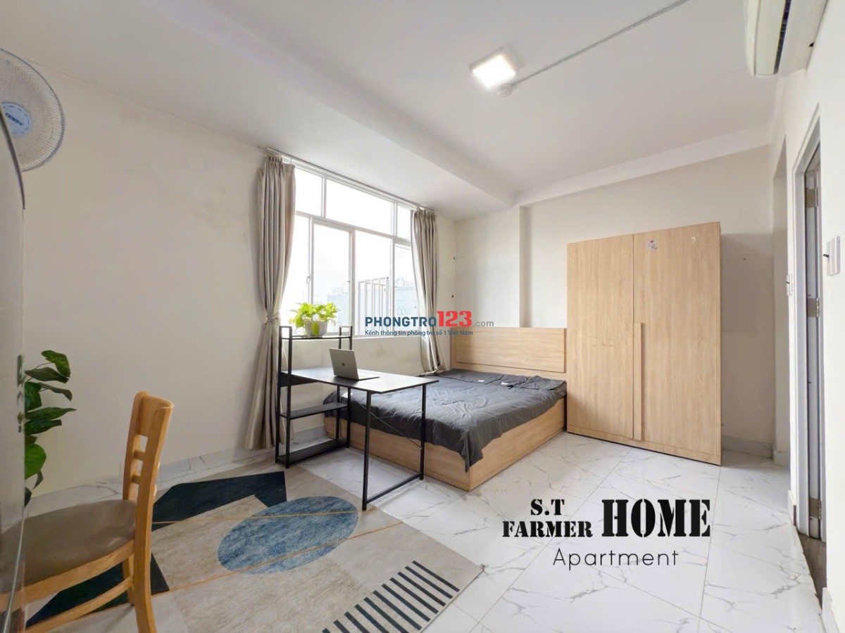 Căn hộ studio full nội thất mới gần sân bay tân sơn nhất, lăng cha cả quận tân bình