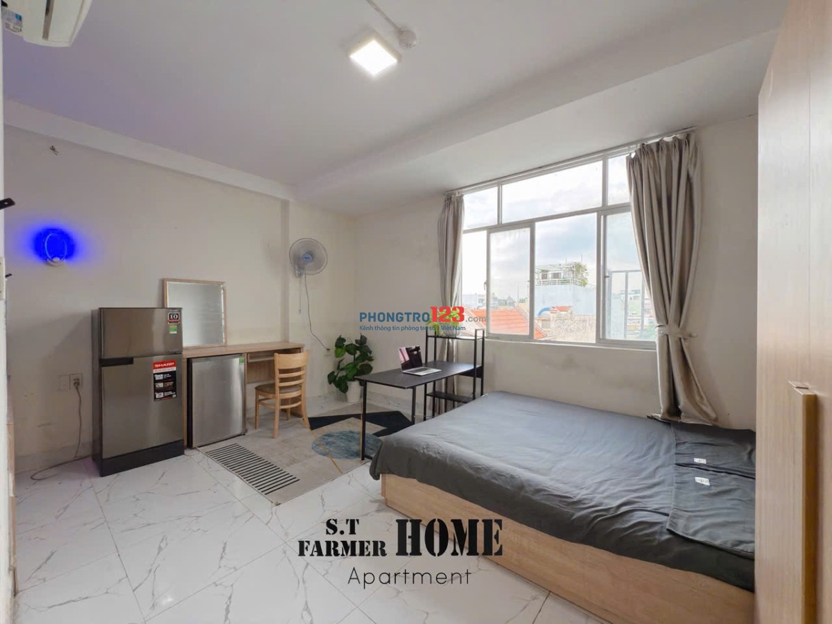 Căn hộ studio full nội thất mới gần sân bay tân sơn nhất, lăng cha cả quận tân bình