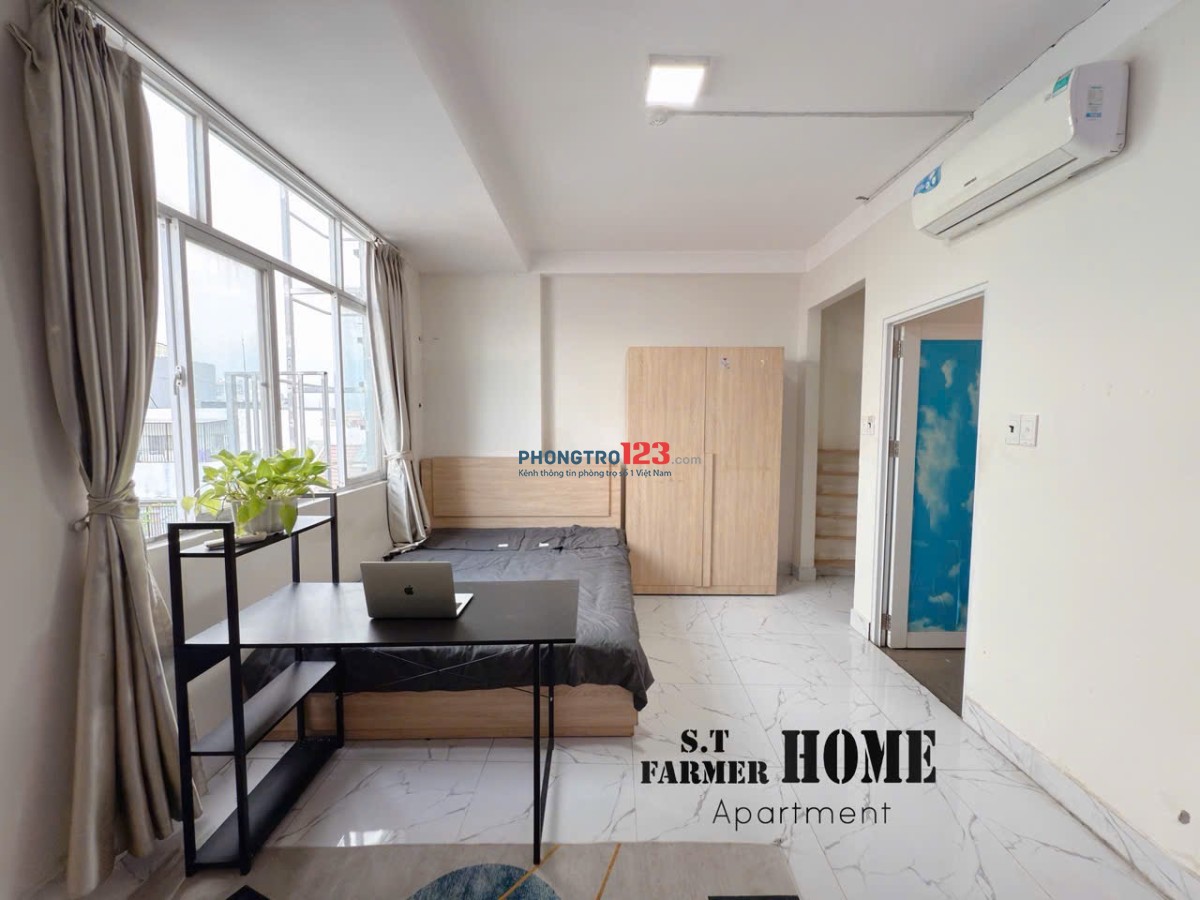 Căn hộ studio full nội thất mới gần sân bay tân sơn nhất, lăng cha cả quận tân bình