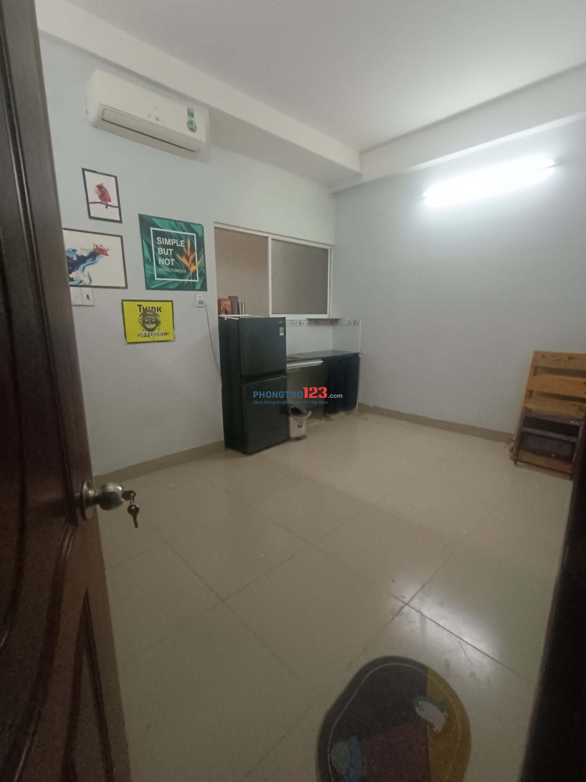 Cho thuê phòng Phan Văn Trị, P.11, 17m2, đủ nội thất, 3.6tr