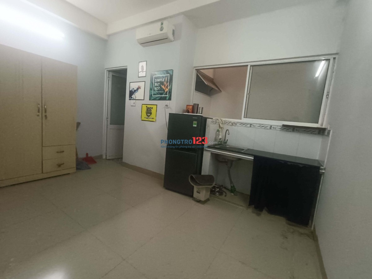 Cho thuê phòng Phan Văn Trị, P.11, 17m2, đủ nội thất, 3.6tr