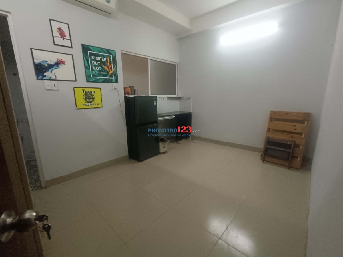 Cho thuê phòng Phan Văn Trị, P.11, 17m2, đủ nội thất, 3.6tr