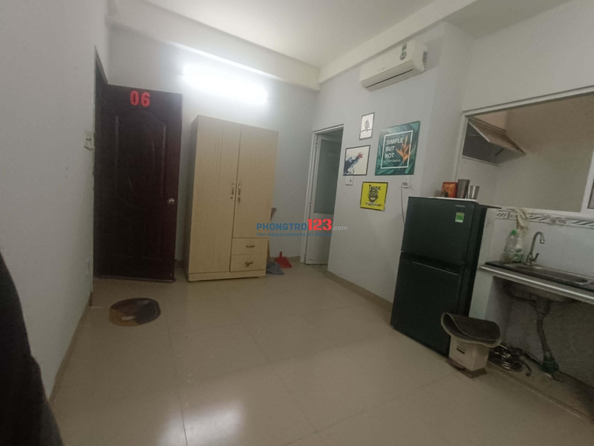 Cho thuê phòng Phan Văn Trị, P.11, 17m2, đủ nội thất, 3.6tr