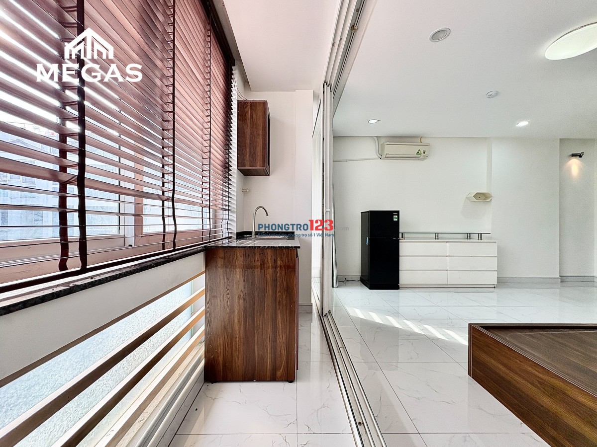 STUDIO BAN CÔNG TÁCH BẾP - NHÀ MỚI 100%